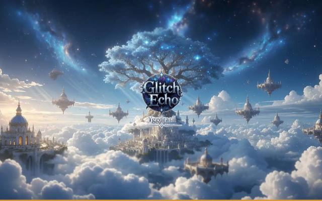 glitch-echo-yggdrasil.com のファーストビュー